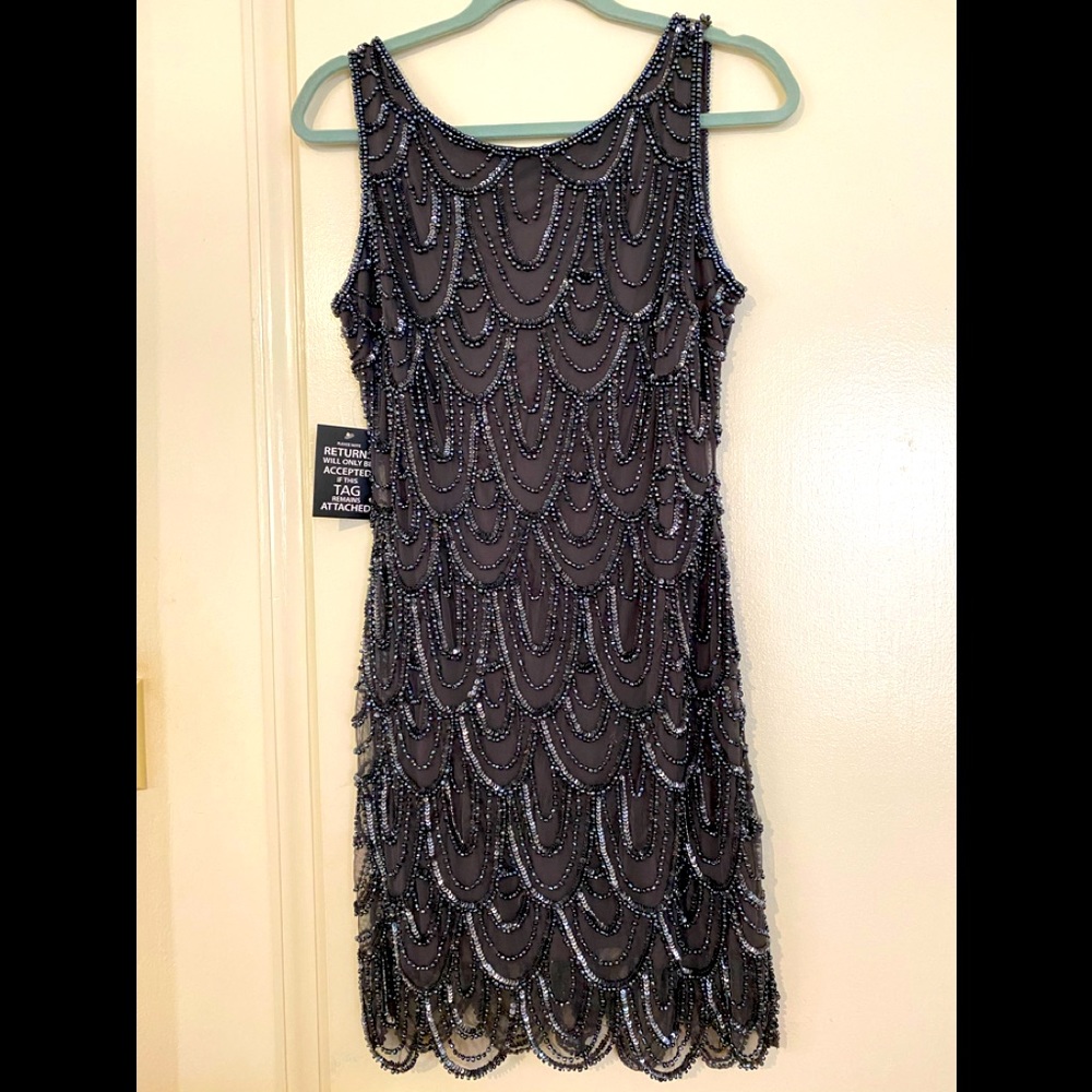 Sequin flapper style dress